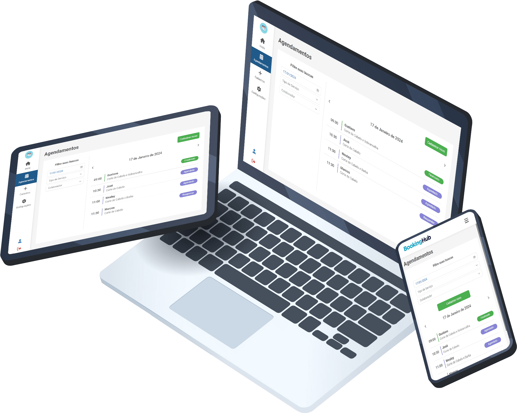 BookingHub - Gestão de atendimentos eficiente